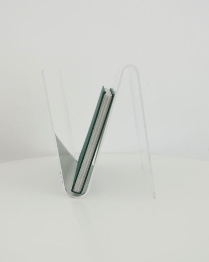 Lucite Magazine Holder